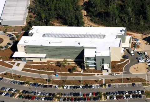 Navy Federal completed commercial roofing project
